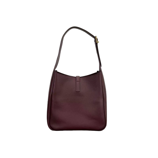 Saint Laurent Le 37 Bucket Bag – Bordeauxrood Preloved Designer Tas