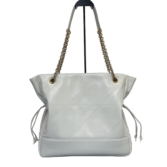 Saint Laurent Jamie Small Schoudertas Wit Preloved Designer Bag