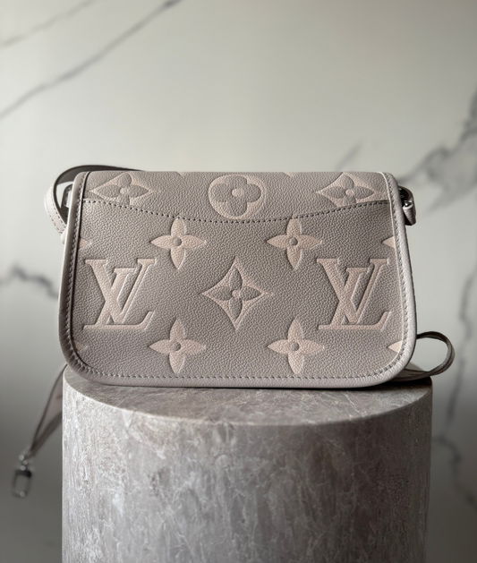 Louis Vuitton Diane dames tas schoudertas Brume Quartz