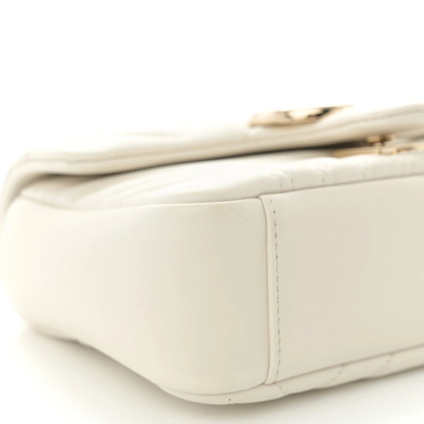 Gucci Marmont Tas Dames – 2025 nieuw model Small Schoudertas Matelassé Wit • Preloved