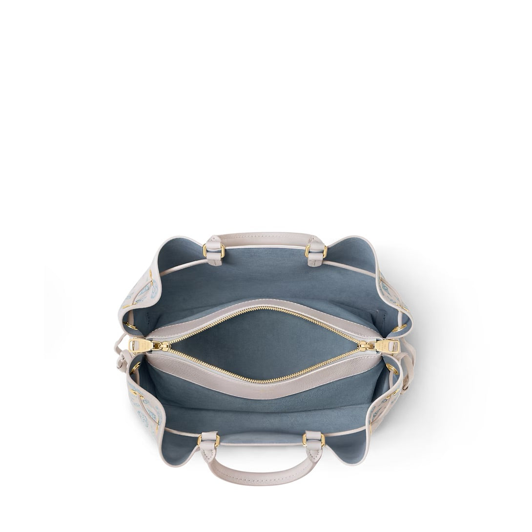 Louis Vuitton Bella Tote Brume Gray Mahina Kalfsleer (M12127)