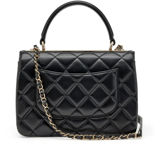 Chanel Trendy CC Top Handle Black Lambskin Handtas