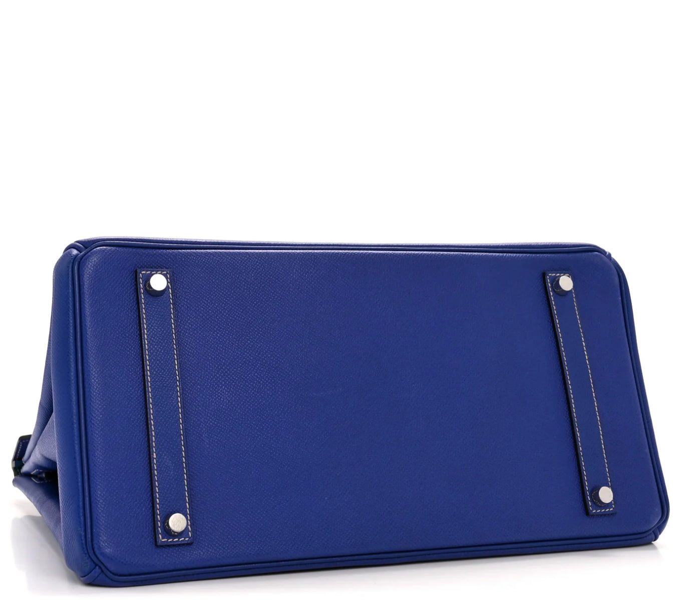 HERMES Epsom Candy Birkin 35 Bleu Electrique Mykonos