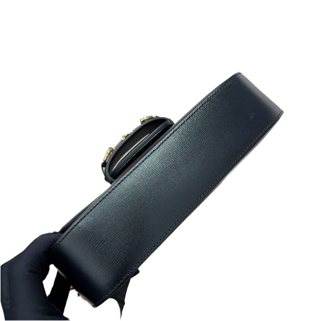 Gucci Horsebit 1955 Schoudertas Zwart Preloved Designer Bag