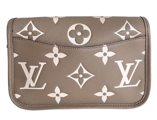 Louis Vuitton Diane Bag Tourterelle Crème Monogram Empreinte (M46583)