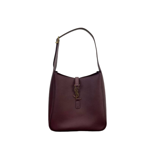 Saint Laurent Le 37 Bucket Bag – Bordeauxrood Preloved Designer Tas