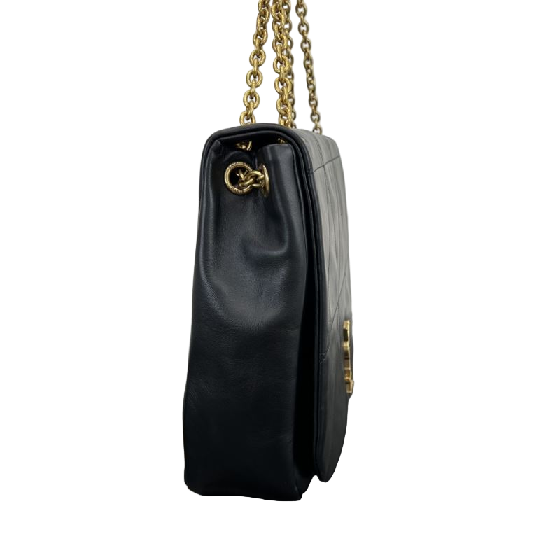 Saint Laurent Jamie 4.3 Small – Zwart Preloved Designer Crossbody Tas Le Maillon