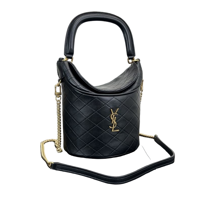 Saint Laurent Le 37 Bucket Bag – Zwart Preloved Designer Schoudertas