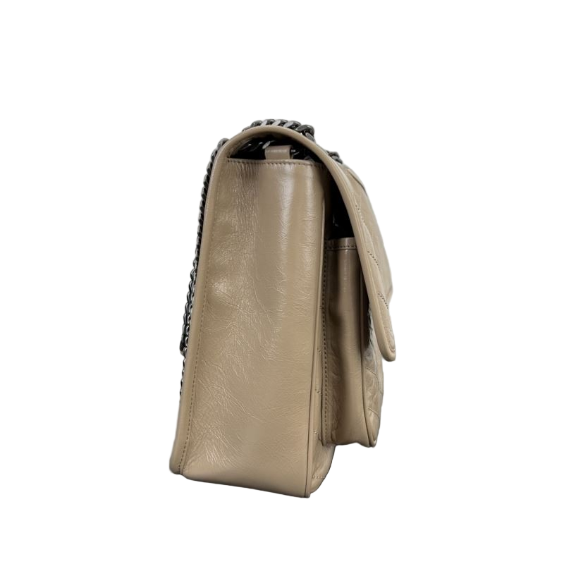 Saint Laurent Niki Medium Blanc Vintage Preloved Designer Schoudertas