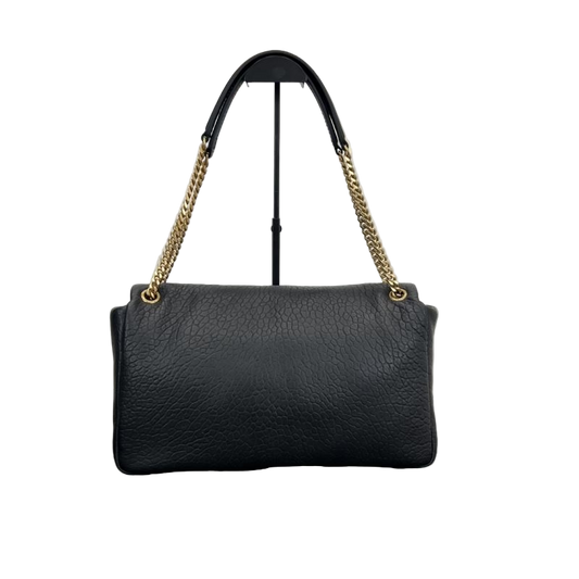 Saint Laurent Calypso Large Zwart Preloved Designer Schoudertas