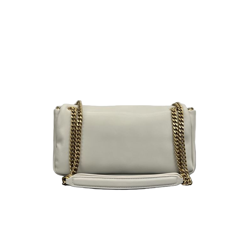 Saint Laurent Calypso Small Schoudertas Wit Preloved Designer Bag