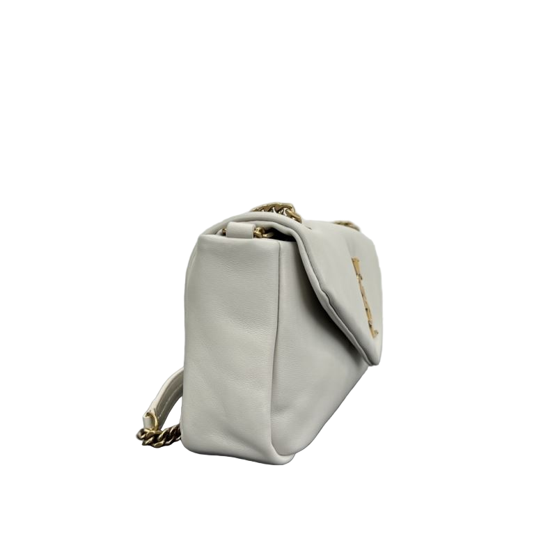 Saint Laurent Calypso Small Schoudertas Wit Preloved Designer Bag