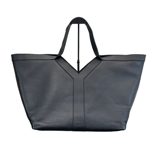 Saint Laurent Y Tote Shopper  Zwart Preloved Designer Shopper Tas