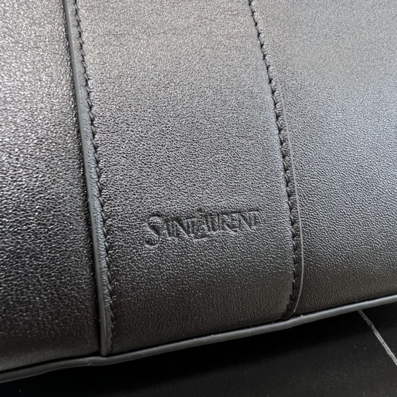 Saint Laurent Y Tote Shopper  Zwart Preloved Designer Shopper Tas