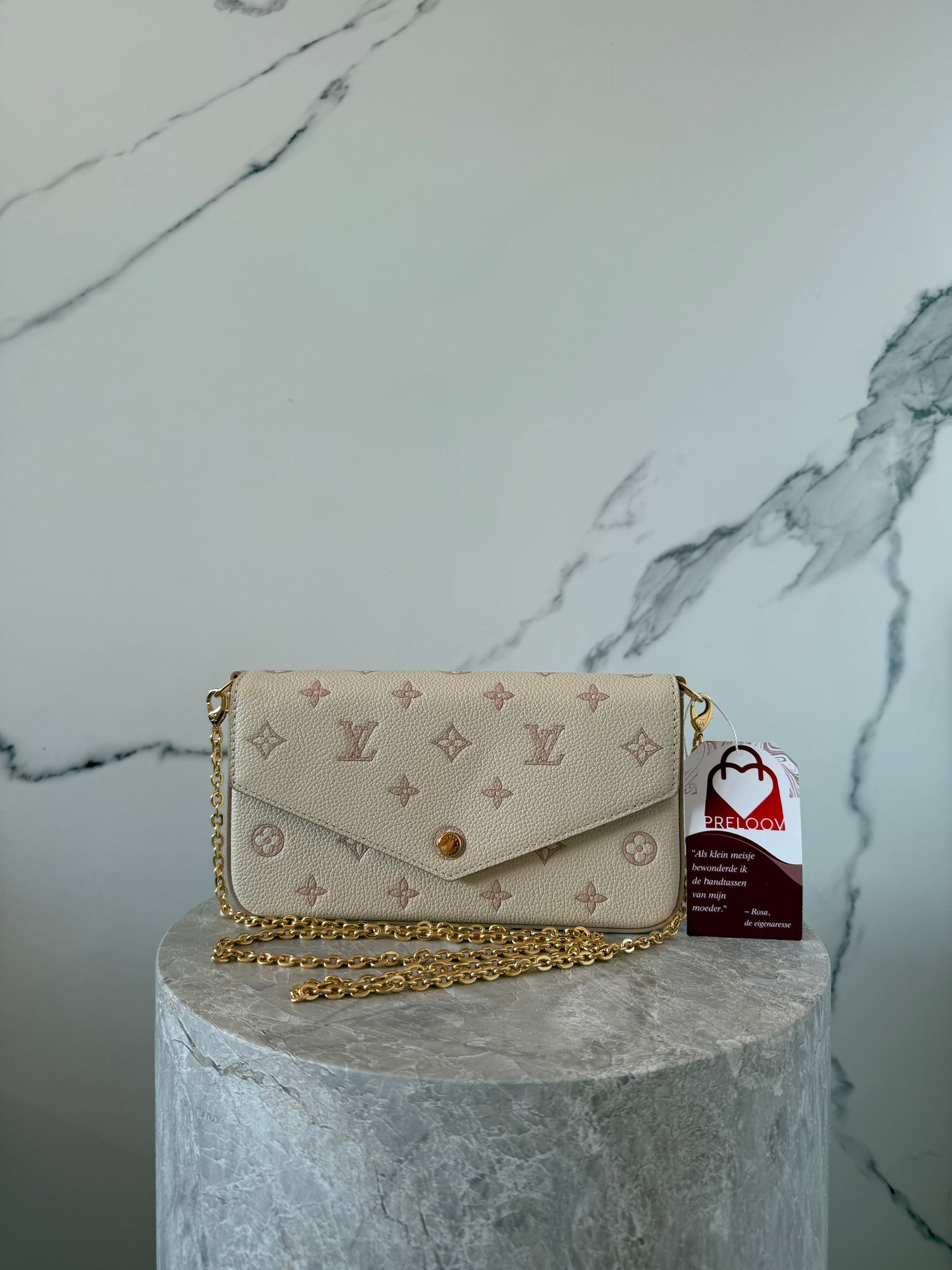 Louis Vuitton Pochette Félicie Eden M14968