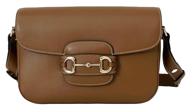 Gucci Horsebit 1955 Bruin Medium dames Schoudertas • Preloved