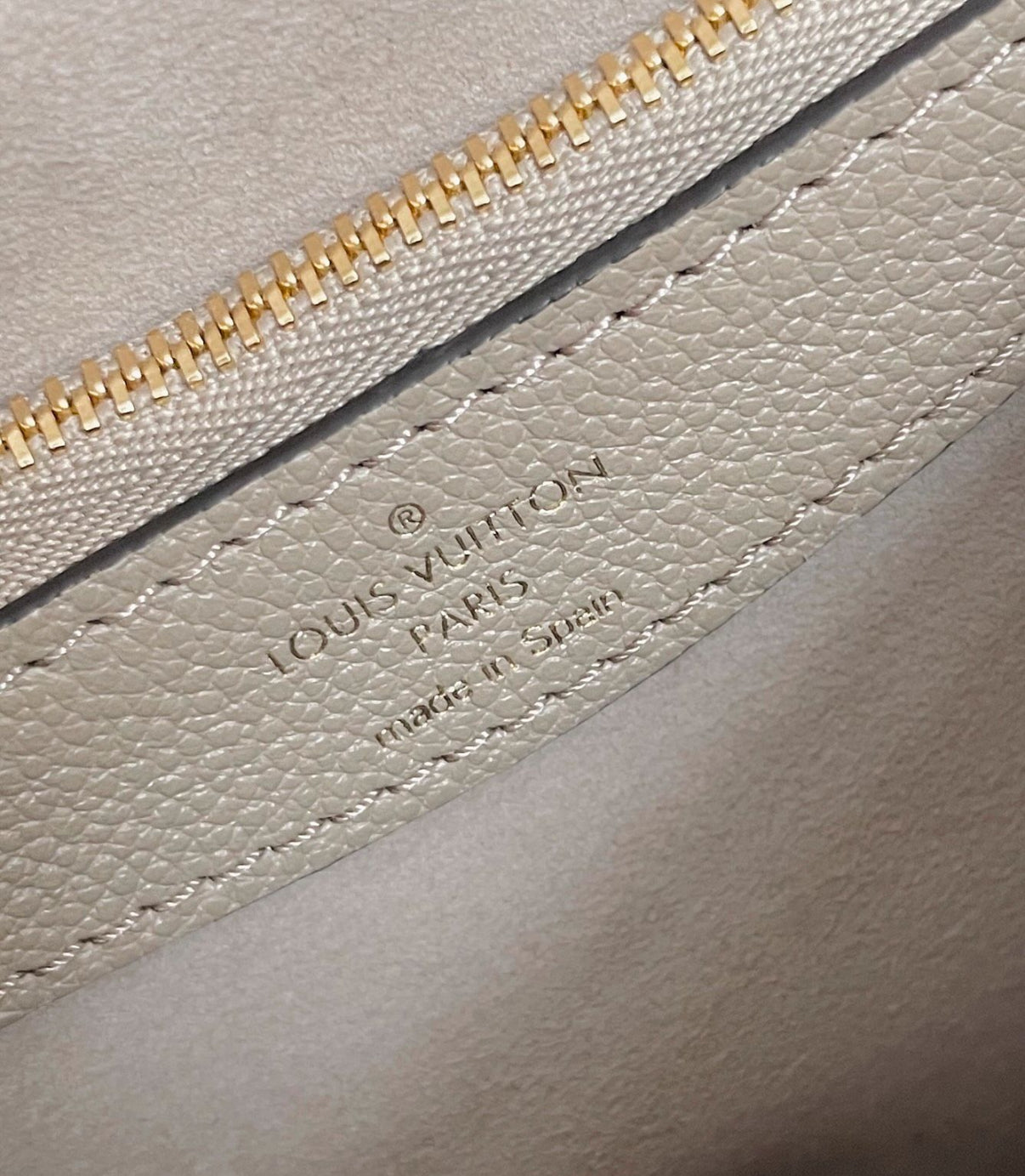 Louis Vuitton Diane Bag Tourterelle Crème Monogram Empreinte (M46583)