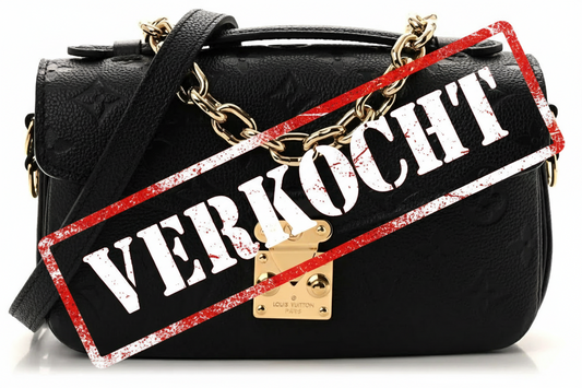 Louis Vuitton Pochette Métis East-West Zwart dames Schoudertas Monogram Empreinte • Preloved