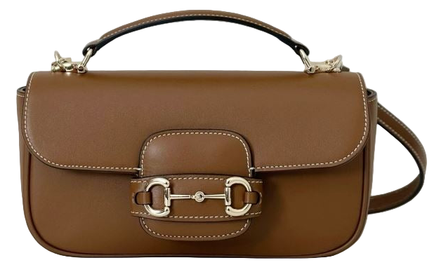 Gucci Horsebit 1955 Bruin Small dames Schoudertas • Preloved