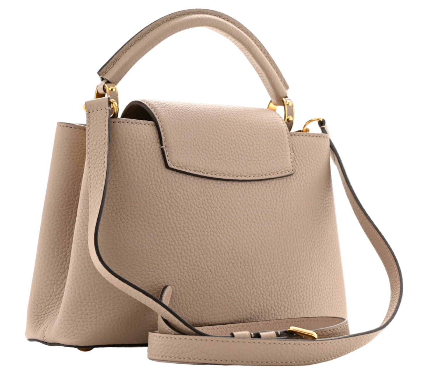 Louis Vuitton Capucines Taurillon BB Galet