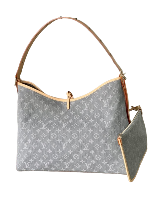 Louis Vuitton CarryAll MM monogram canvas bag schoudertas