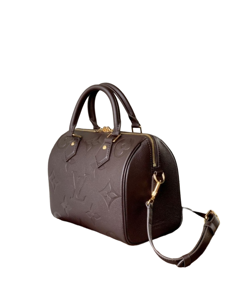 Louis Vuitton Speedy Bandoulière 20 Grenat – Monogram Empreinte Schoudertas