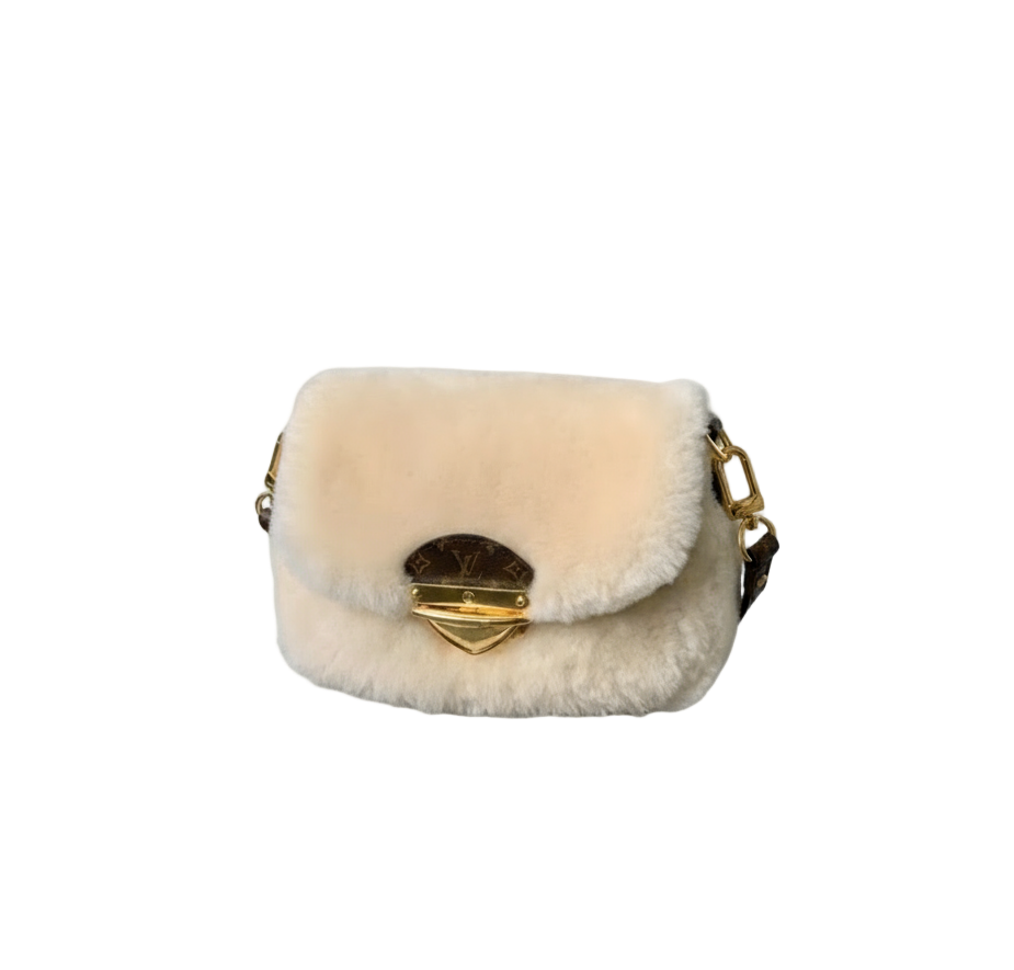 Louis Vuitton Sunset Schoudertas  Cream Coated Canvas (M12097)