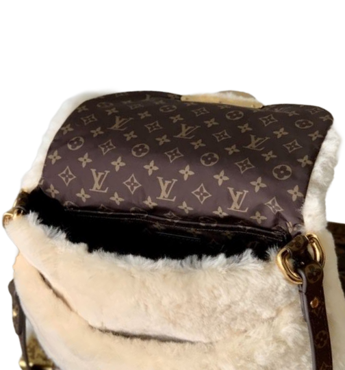 Louis Vuitton Sunset Schoudertas  Cream Coated Canvas (M12097)
