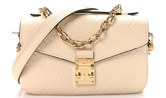 Louis Vuitton Pochette Métis East-West  Crème/Beige Monogram Empreinte (M23081)