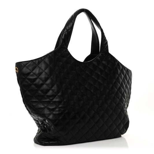 Saint Laurent Icare Maxi Quilted Lambskin – Luxe Oversized Shopper met Iconisch Cassandre-logo
