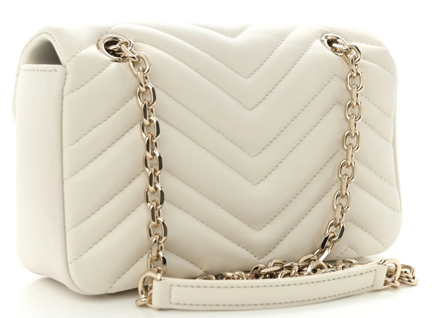 Gucci Marmont Tas Dames – 2025 nieuw model Small Schoudertas Matelassé Wit • Preloved