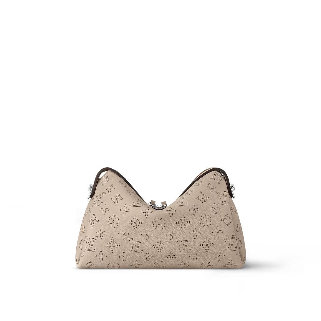 Louis Vuitton Hand It All PM  Galet Grijs Mahina Kalfsleer (M24255)