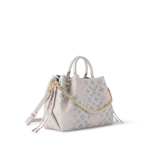Louis Vuitton Bella Tote  Brume Gray Mahina Kalfsleer (M12127)