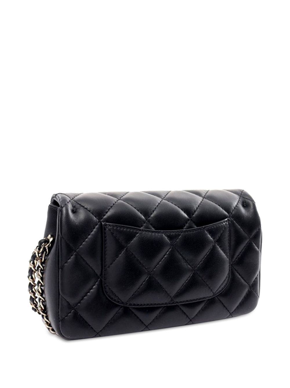 Chanel Mini Quilted Lambskin My Precious Pearls Flap Black (2021)