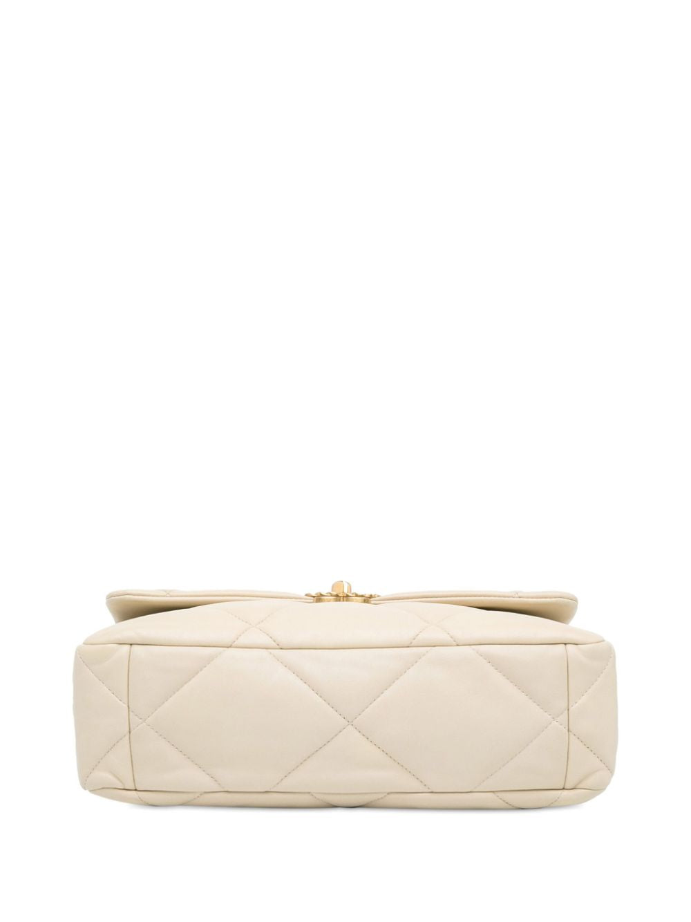 Chanel Small 19 Flap Bag Wit Lamsleer (2021)